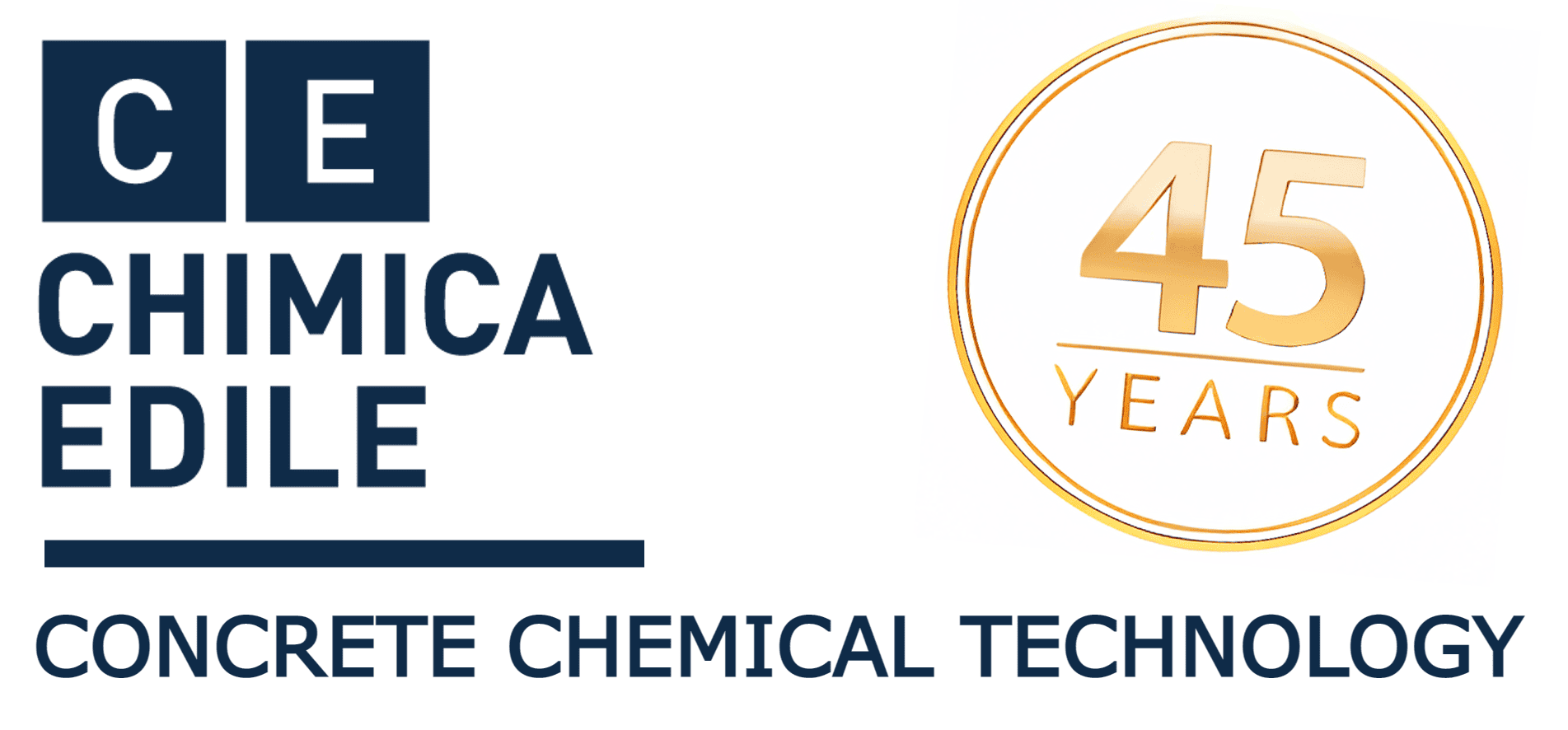 Logo 45 anni Chimica Edile 