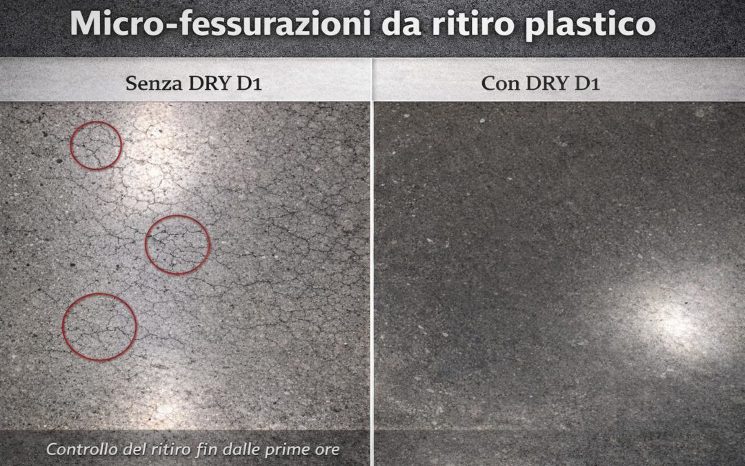 Pavimenti industriali in calcestruzzo: controllo del ritiro e prevenzione delle fessurazioni